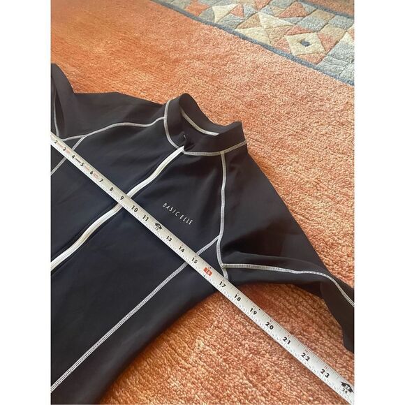 BASIC ELLE Beach House Sport Women Zip Front UV +50 Long Sleeve Track Jacket - Picture 4 of 7